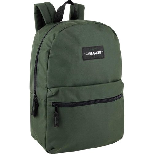 Maleta clásica Trail Maker de 17 pulgadas color verde