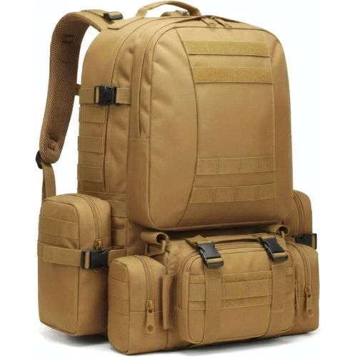Maleta para campamento de 60 litros