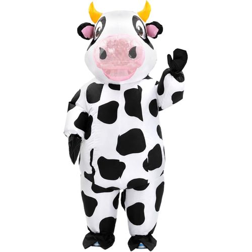 Disfraz Inflable de Vaca para Adulto con Soplador