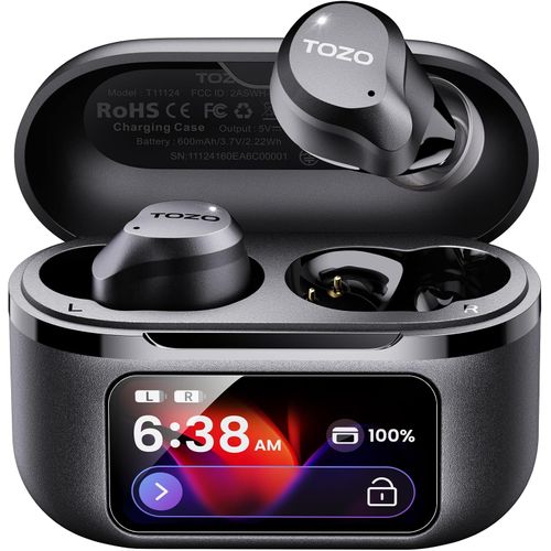 TOZO NC9 Pro Audífonos Inalámbricos con ANC y Bluetooth 6.0