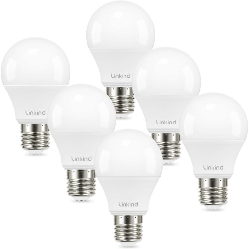 Linkind bombillas LED A19 regulables E26 luz blanca de 4000 K - ¡CUPÓN!