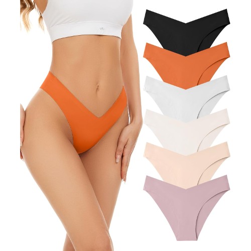 Paquete de 6 bragas bikini sin costuras para mujer - ¡CUPÓN!