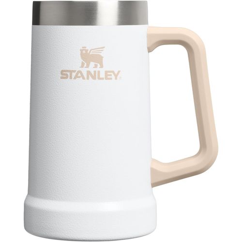 Jarro de cerveza de 24 onzas, color escarcha | Taza de fiesta aislada de acero inoxidable