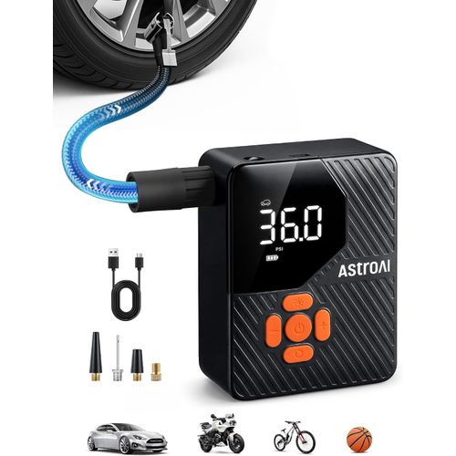 Mini Inflador Inalámbrico de Neumáticos de 150 PSI