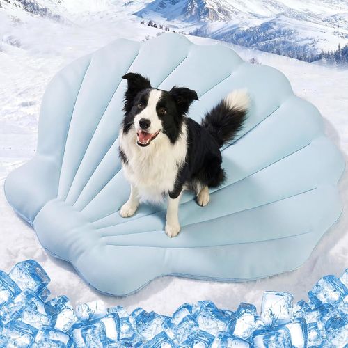 Alfombrilla Refrescante Reversible para Perros de 100 × 100 cm
