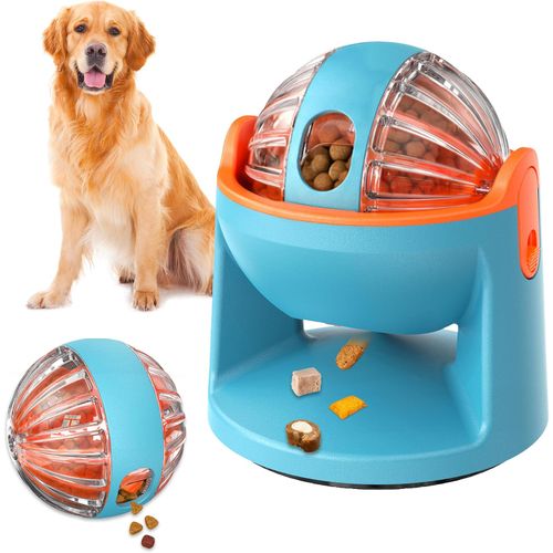 Juguete Interactivo 2 en 1 Dispensador de Premios para Perros y Gatos