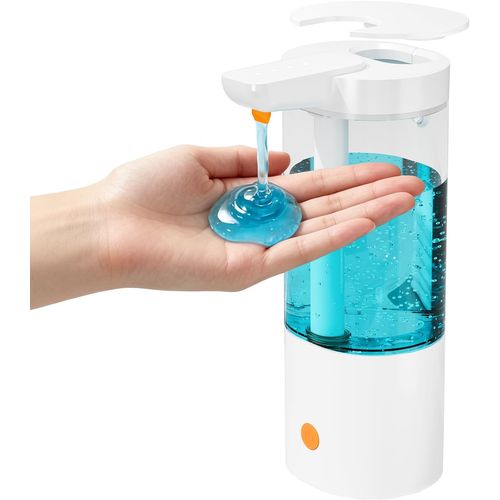 Dispensador Automático de Jabón de 400 ml Naranja