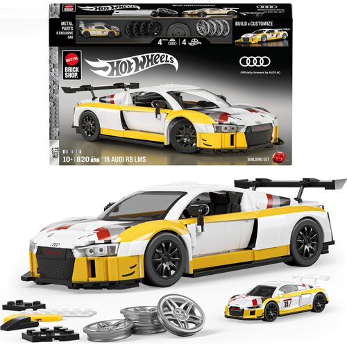 Juego de construcción para Audi R8 LMS '15 de 820 piezas