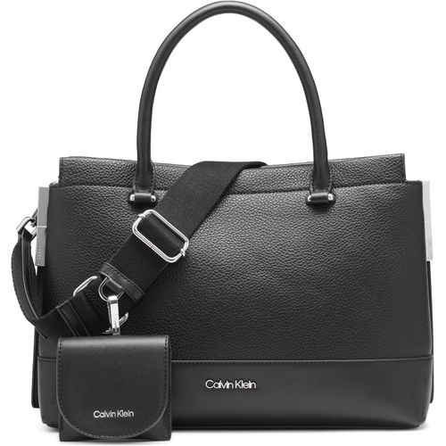 Calvin Klein Women's Bianca Triple Compartment Satchel