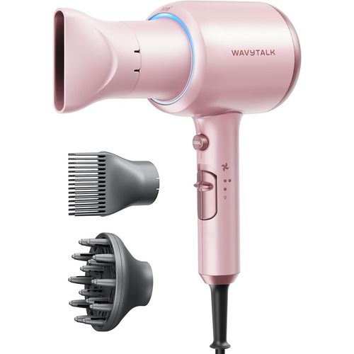 Wavytalk Blown Away Ionic Hair Dryer with Diffuser for Curly Hair
