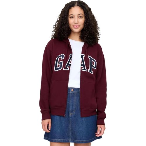 GAP Women's Logo Hoodie Hooded Full Zip Sweatshirt