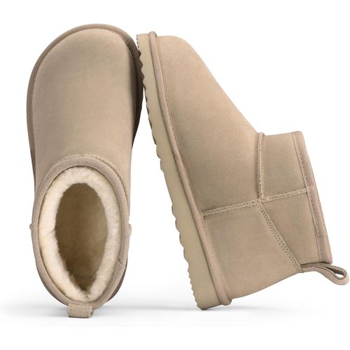 Botas de Invierno para Mujer en Gamuza con Soporte