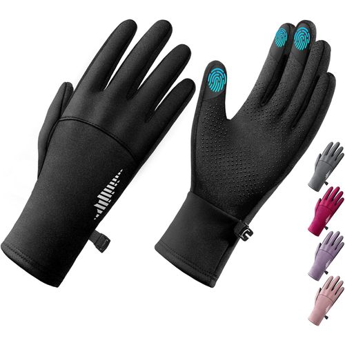 Guantes Térmicos para Mujer Impermeables Táctiles