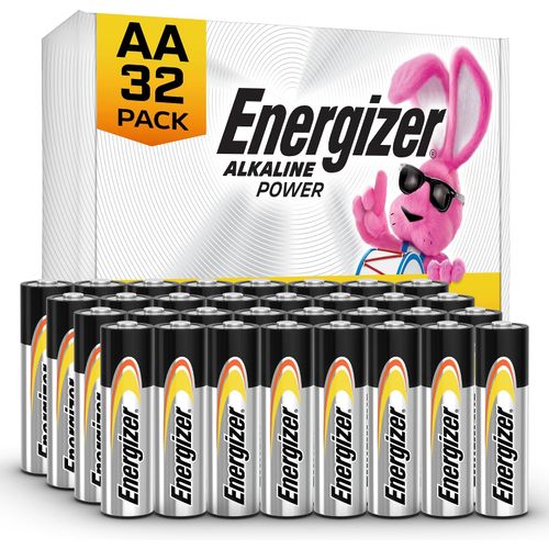 Energizer Alkaline Power Pilas Alcalinas AA Paquete de 32 Unidades