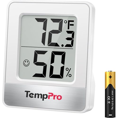 Termómetro Digital e Higrómetro con Pantalla LCD