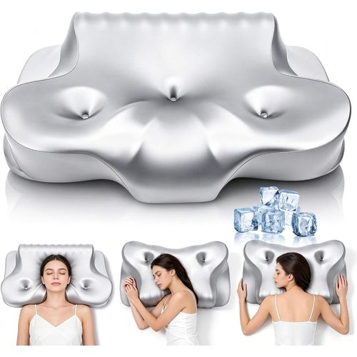 Almohadas de espuma viscoelástica para soporte de cuello - Almohada