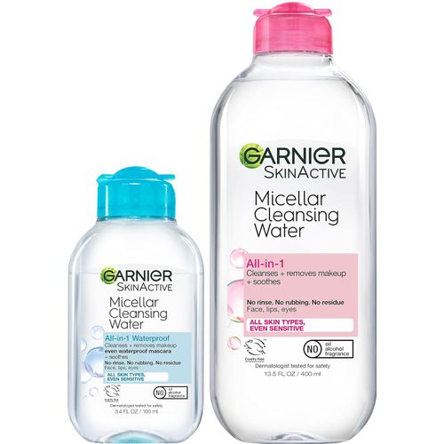 2 Agua limpiadora micelar de Garnier