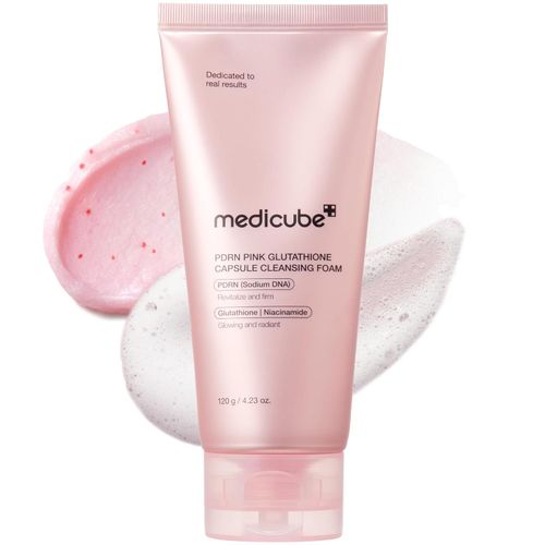 medicube PDRN Pink Limpiador Facial con Glutatión y Colágeno