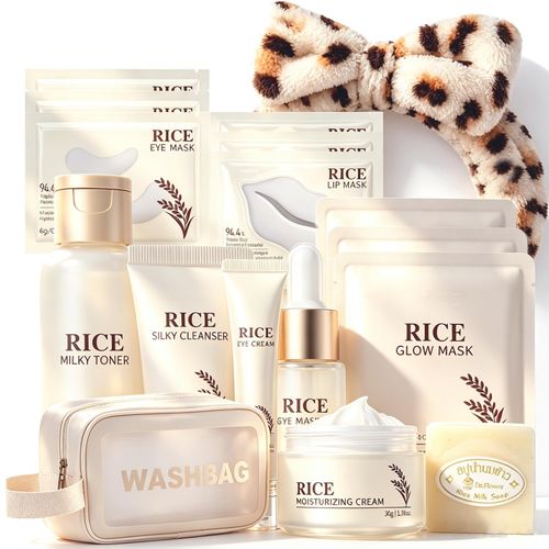 Korean Skin Care Set de arroz cuidado facial 17 pieas