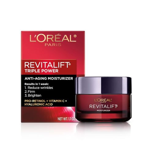 L'Oreal Paris Revitalift Triple Power Crema Hidratante Facial Antienvejecimiento