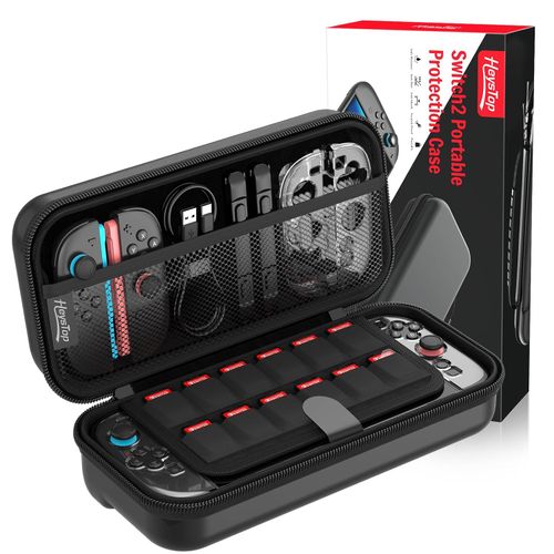 Funda Rígida para Nintendo Switch 2 con 12 Ranuras