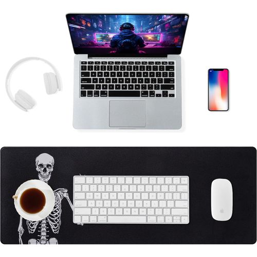 Mouse Pad Gamer XL Impermeable Antideslizante Esqueleto