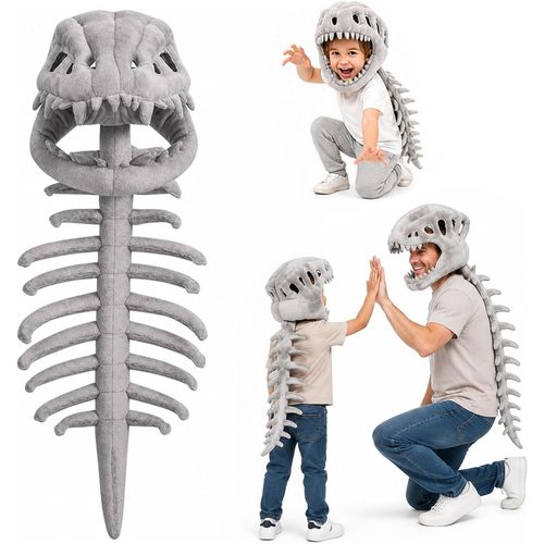 Disfraz de esqueleto de dinosaurio para niños, disfraz