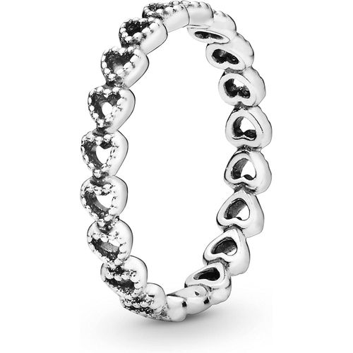 PANDORA Anillo Banda de Corazones, 6