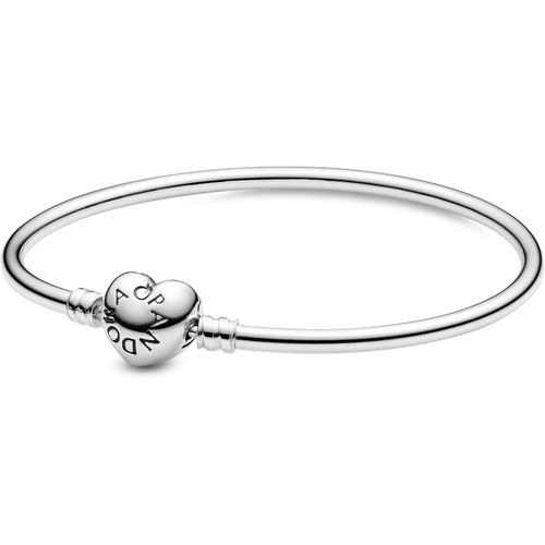 Pandora Brazalete con cierre de logotipo de corazón