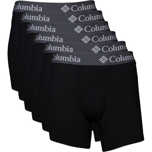Columbia Exclusivo de Amazon Paquete de 6 Calzoncillos Bóxer de Rendimiento