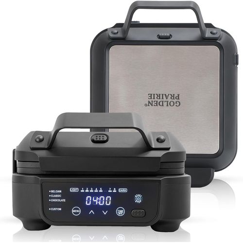 Máquina de gofres,Control táctil digital,Placas extraíbles