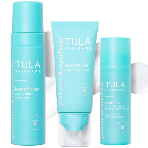 TULA Skin Care Acne Heroes Rutina para el Tratamiento del Acné Nivel 3 - Una rutina eficaz