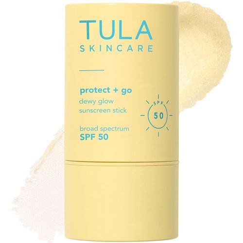 TULA Protect + Go Daily Protector solar en barra, amplio espectro SPF 50