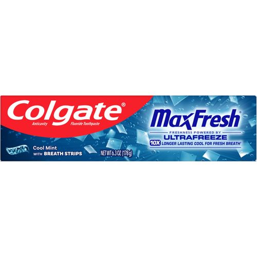 Colgate MaxFresh Crema Dental con Flúor y Menta Fresca 178 g