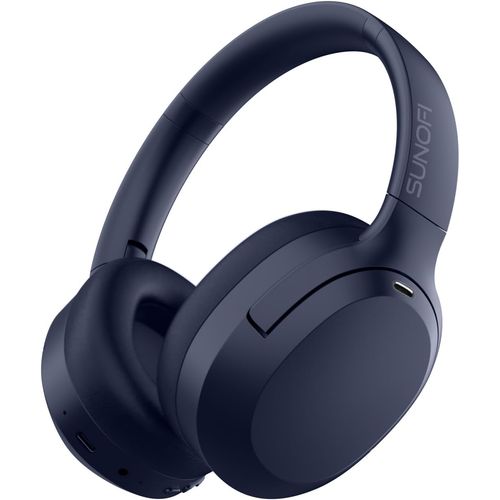 MAIRDI Auriculares Bluetooth Con Micrófono Para PC | 40 Horas De Batería, Cancelación De Ruido Y Base De Carga
